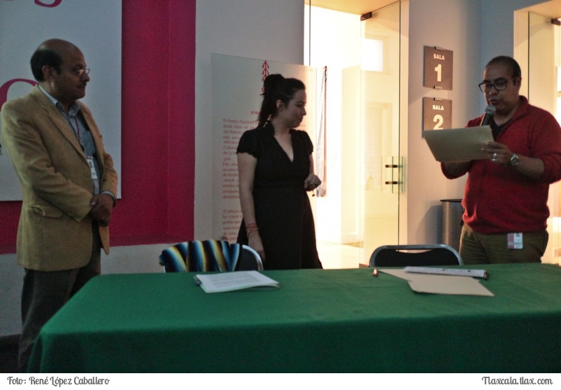 Platica de la fotografa Karina Juarez en el museo de arte de Tlaxcala - Foto