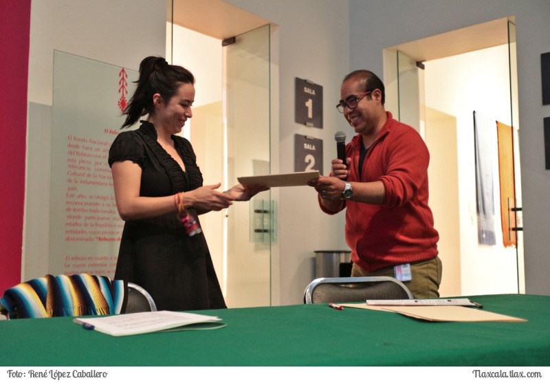 Platica de la fotografa Karina Juarez en el museo de arte de Tlaxcala - Foto