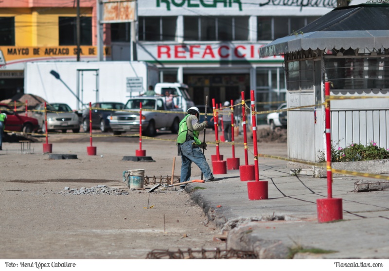 Reparacion de las calles de Apizaco 2015 - Foto