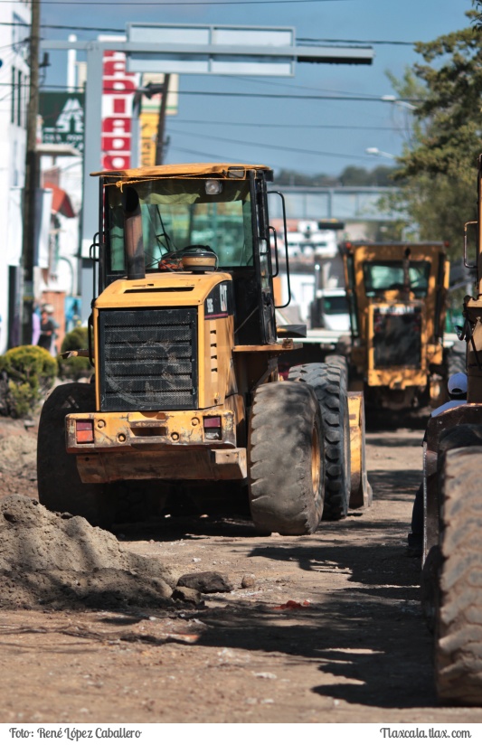 Reparacion de las calles de Apizaco 2015 - Foto