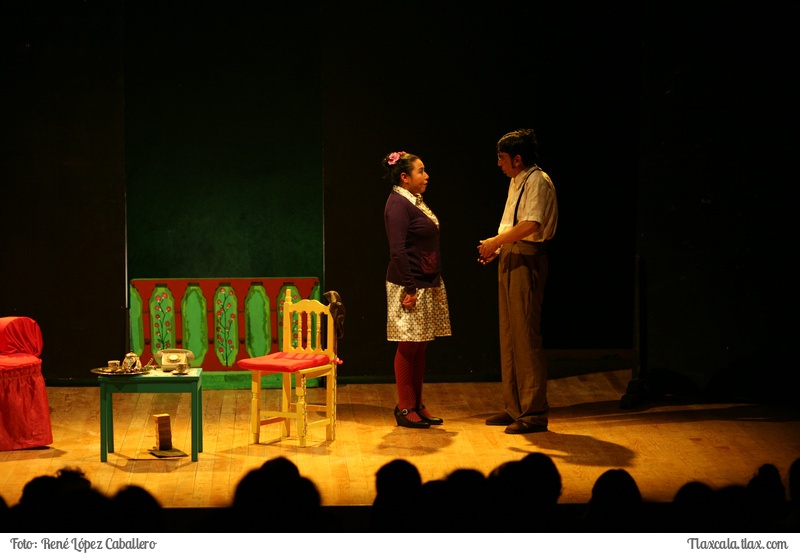 Obra de Teatro &quot;Estar con ella&quot; en la libertad de Apizaco - Foto