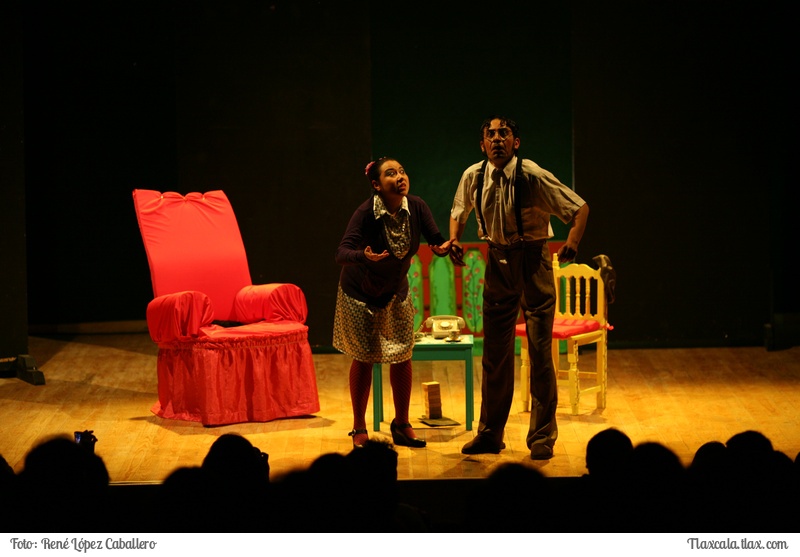 Obra de Teatro &quot;Estar con ella&quot; en la libertad de Apizaco - Foto
