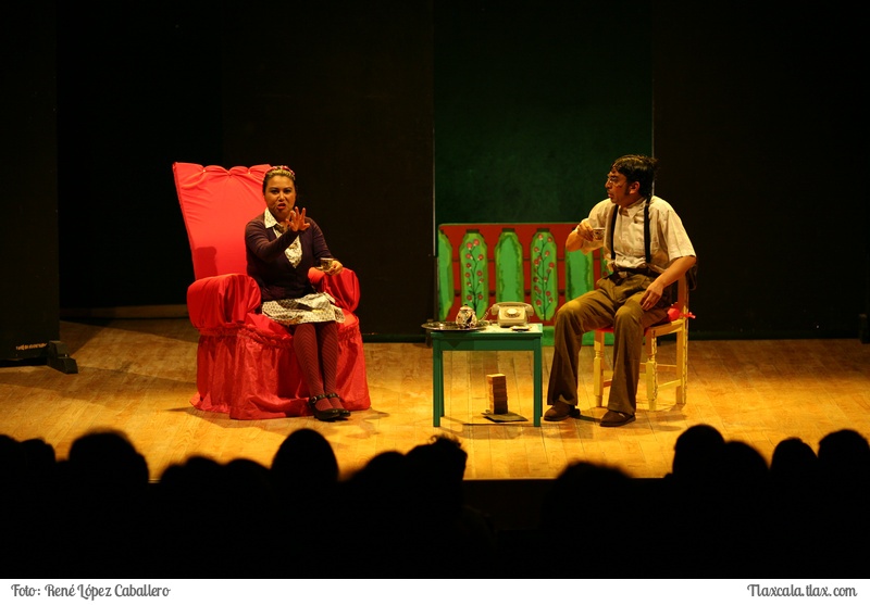 Obra de Teatro &quot;Estar con ella&quot; en la libertad de Apizaco - Foto