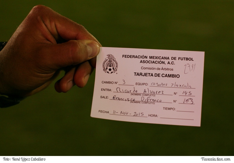 Coyotes de Tlaxcala vs Pachuca,  11 de noviembre 2015 - Foto