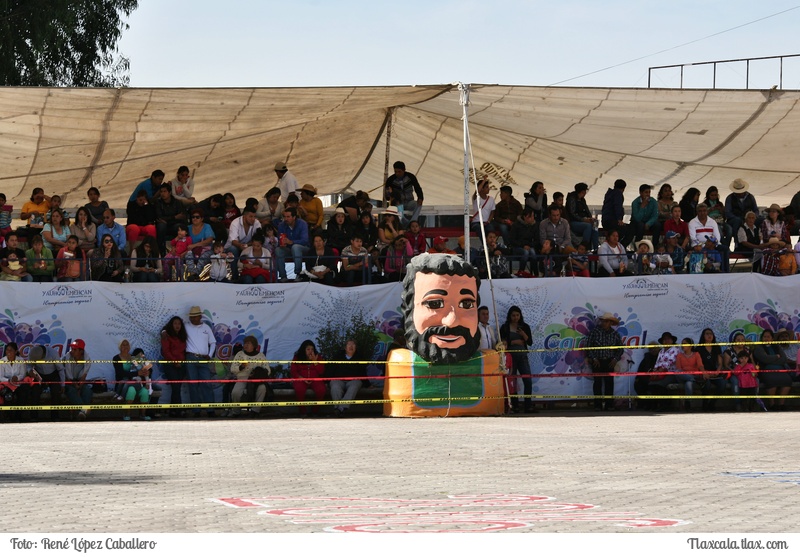 Camada Cunita del Huehue de Santa Ursula Zimatepec en el Carnaval Yauhquemehcan 2016 - Foto
