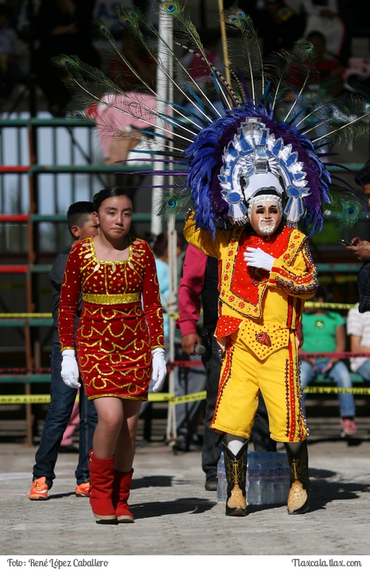 Camada Cunita del Huehue de Santa Ursula Zimatepec en el Carnaval Yauhquemehcan 2016 - Foto