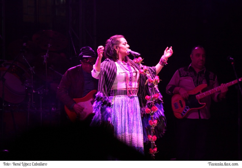 Lila Downs en la feria de Apizaco 2016 - Foto