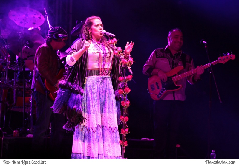 Lila Downs en la feria de Apizaco 2016 - Foto