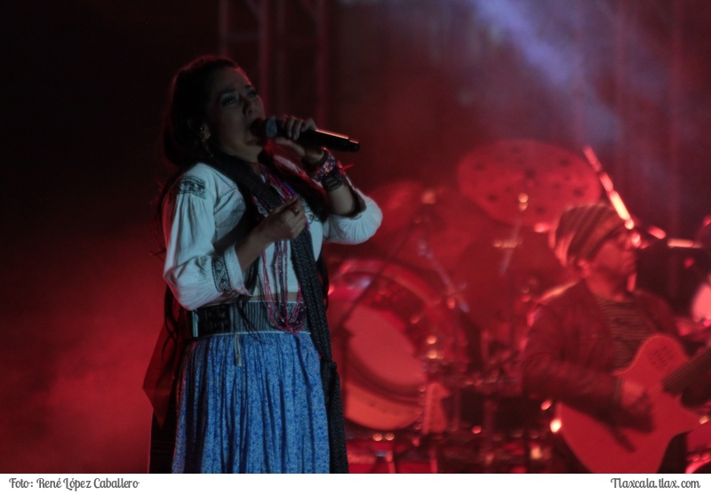 Lila Downs en la feria de Apizaco 2016 - Foto