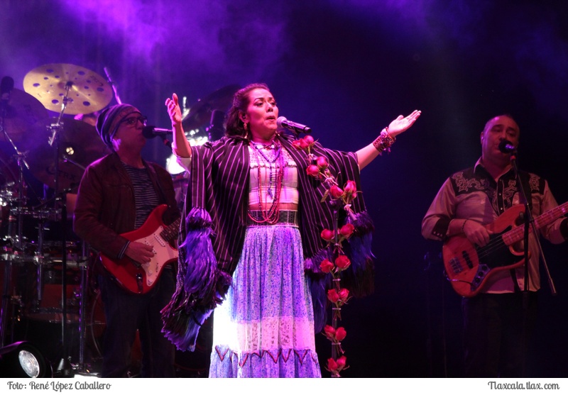 Lila Downs en la feria de Apizaco 2016 - Foto
