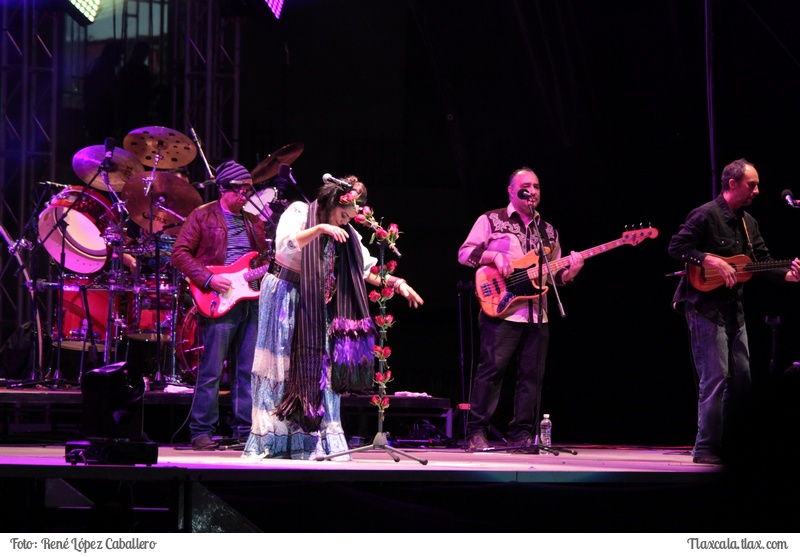 Lila Downs en la feria de Apizaco 2016 - Foto