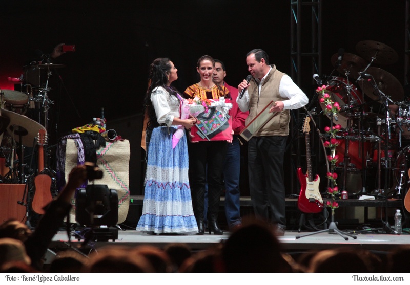 Lila Downs en la feria de Apizaco 2016 - Foto