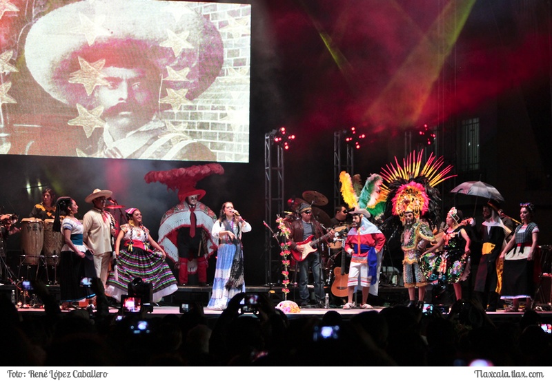 Lila Downs en la feria de Apizaco 2016 - Foto