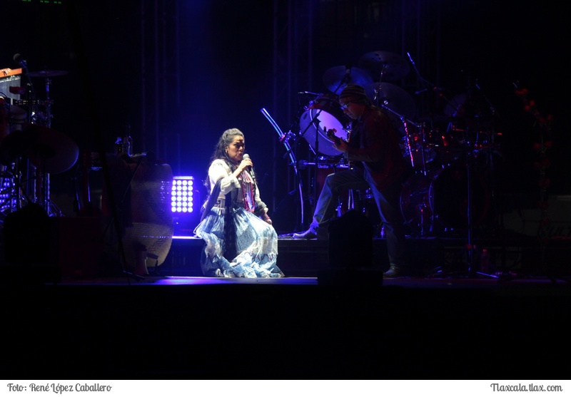 Lila Downs en la feria de Apizaco 2016 - Foto