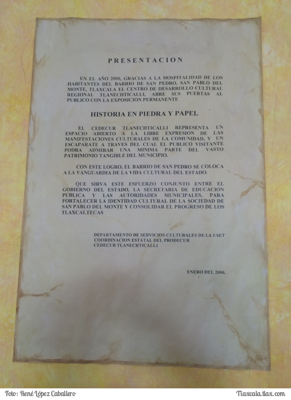 Museo San Pablo del Monte 2016 - Foto