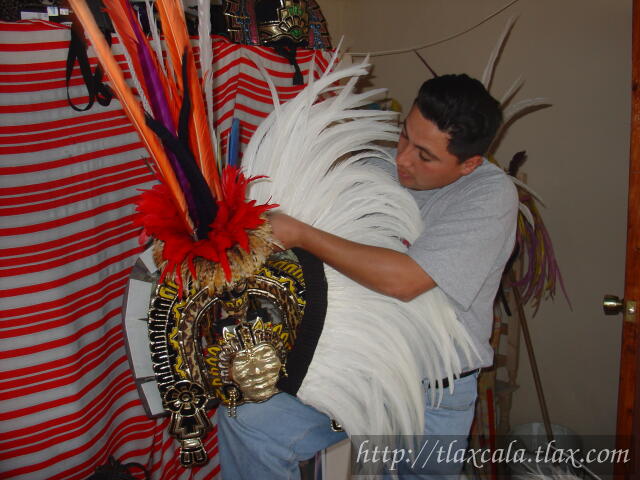 Preparando el Penacho