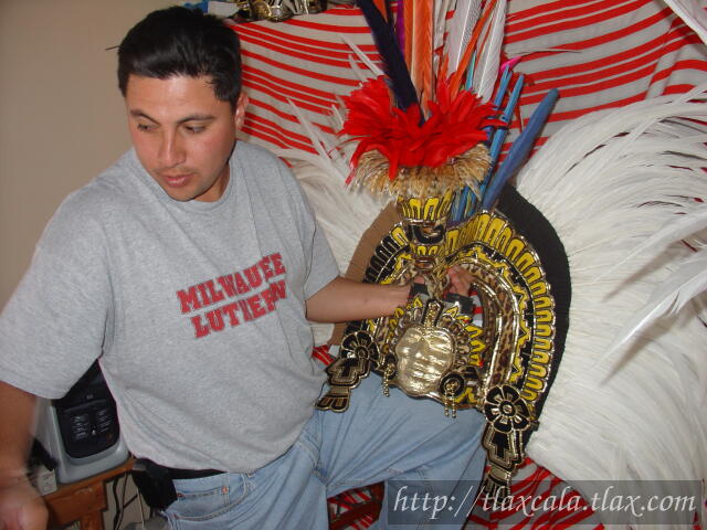 Preparando el Penacho