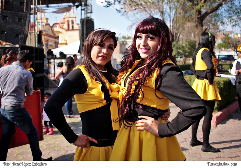 Camada Playboy de Santa Cruz Techachalco en el remate de carnaval Ixtacuixtla 2016 - Foto