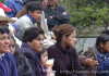 Belleza y animacion presenciando la charreada en Huauchinango