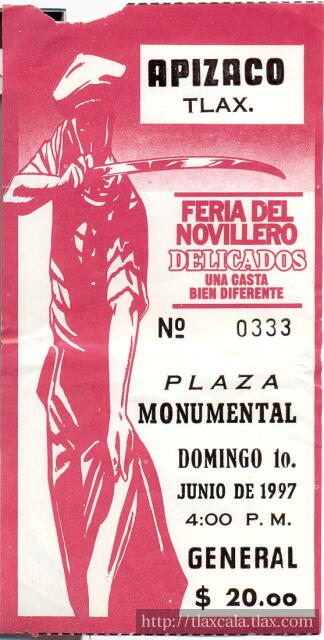 Boletos de Corridas de Toros - Foto