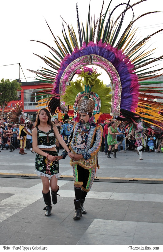 Camada de Yauhquemecan en el remate de Carnaval Xicohtzinco 2016 - Foto