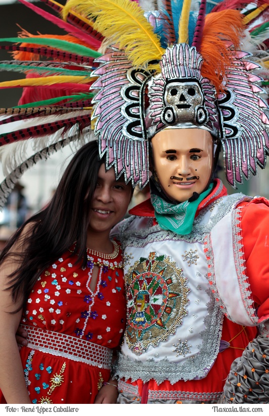 Camada de Yauhquemecan en el remate de Carnaval Xicohtzinco 2016 - Foto
