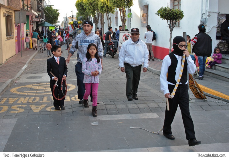 Chivarrudos en el remate de Carnaval Xicohtzinco 2016 - Foto