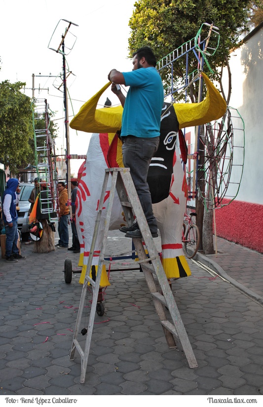 Chivarrudos en el remate de Carnaval Xicohtzinco 2016 - Foto