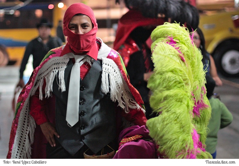 Chivarrudos en el remate de Carnaval Xicohtzinco 2016 - Foto