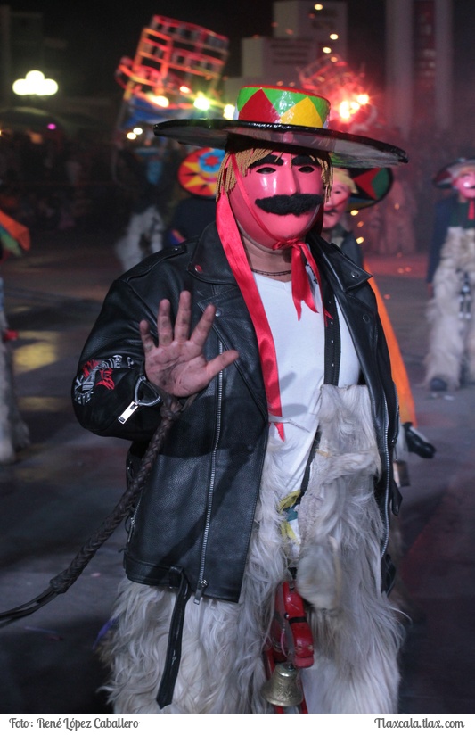 Chivarrudos en el remate de Carnaval Xicohtzinco 2016 - Foto