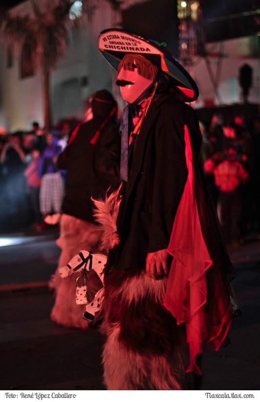 Chivarrudos en el remate de Carnaval Xicohtzinco 2016 - Foto