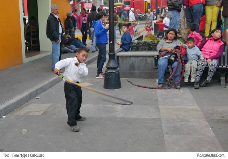 Chivarrudos en el remate de Carnaval Xicohtzinco 2016 - Foto