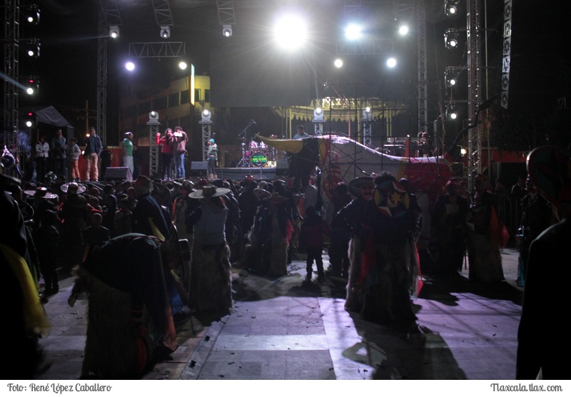 Chivarrudos en el remate de Carnaval Xicohtzinco 2016 - Foto