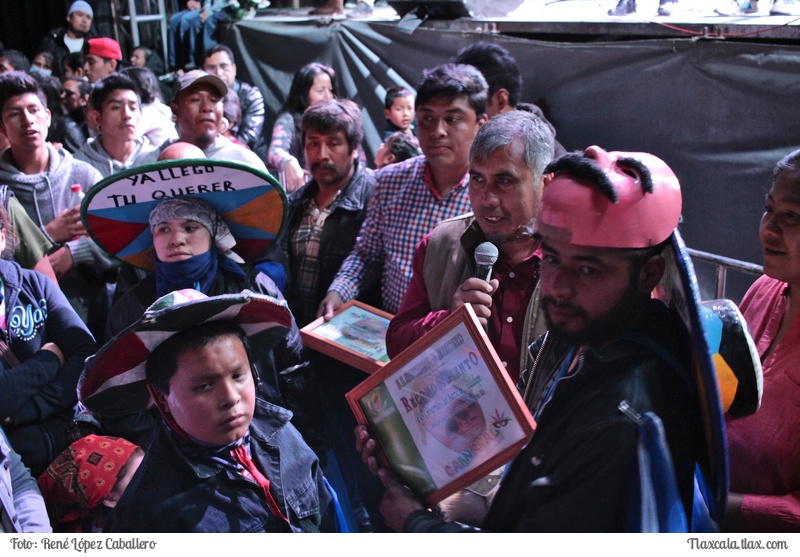 Chivarrudos en el remate de Carnaval Xicohtzinco 2016 - Foto