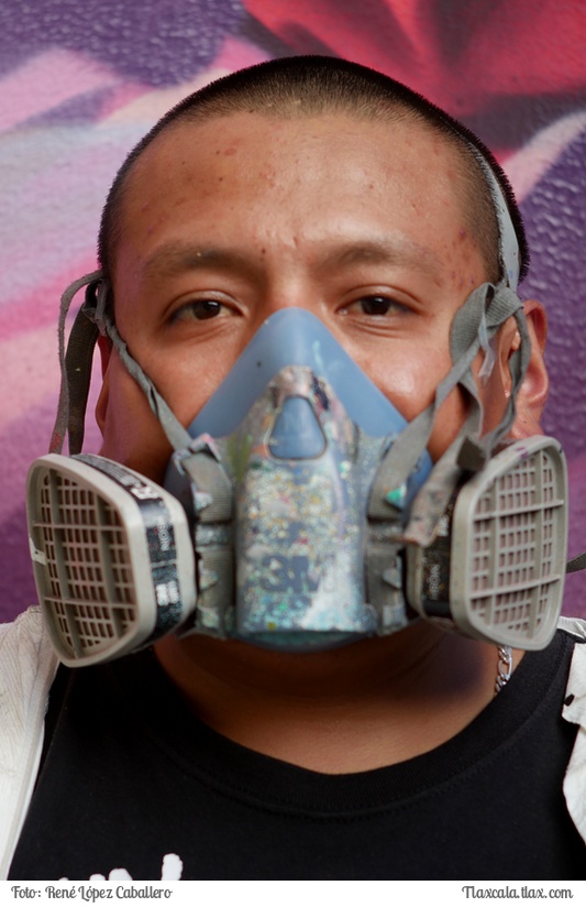 &quot;Tlaxcala, ayer, hoy y siempre&quot; proyecto mural en la USET del artista Hesiucka - Foto