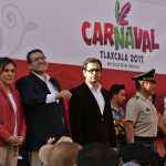 El gobernador Marco Mena en el Carnaval