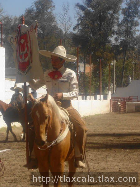 Primera charreada del 2007 universitarios contra seleccion Tlaxcala - Foto