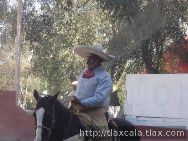Primera charreada del 2007 universitarios contra seleccion Tlaxcala - Foto