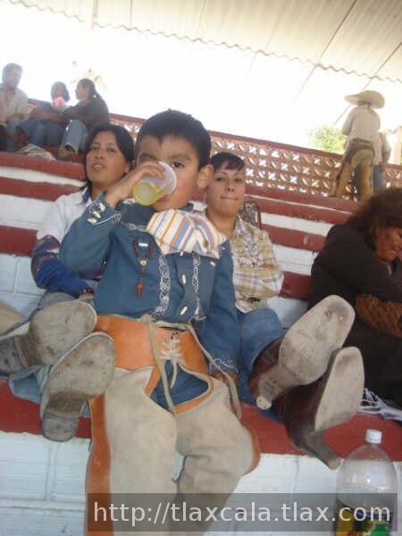Primera charreada del 2007 universitarios contra seleccion Tlaxcala - Foto
