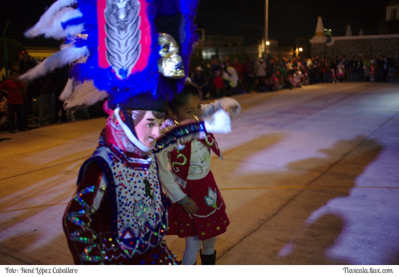 Camada Infantil del Huehue Mayor en el Remate de Carnaval Santa Ursula Zimatepec 2018 - Foto