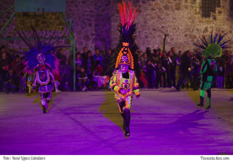 Camada Infantil del Huehue Mayor en el Remate de Carnaval Santa Ursula Zimatepec 2018 - Foto