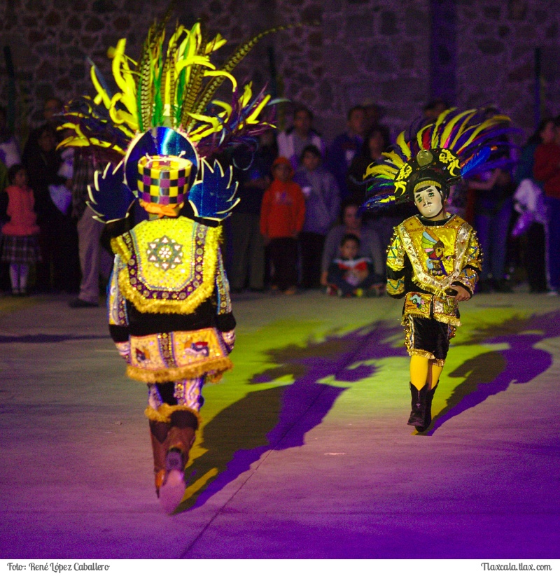 Camada Infantil del Huehue Mayor en el Remate de Carnaval Santa Ursula Zimatepec 2018 - Foto