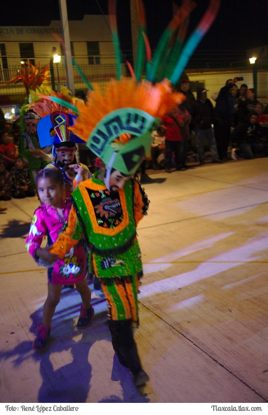 Camada Infantil del Huehue Mayor en el Remate de Carnaval Santa Ursula Zimatepec 2018 - Foto