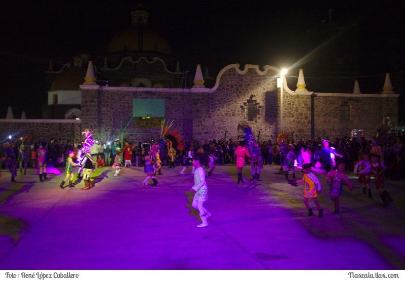 Camada Infantil del Huehue Mayor en el Remate de Carnaval Santa Ursula Zimatepec 2018 - Foto