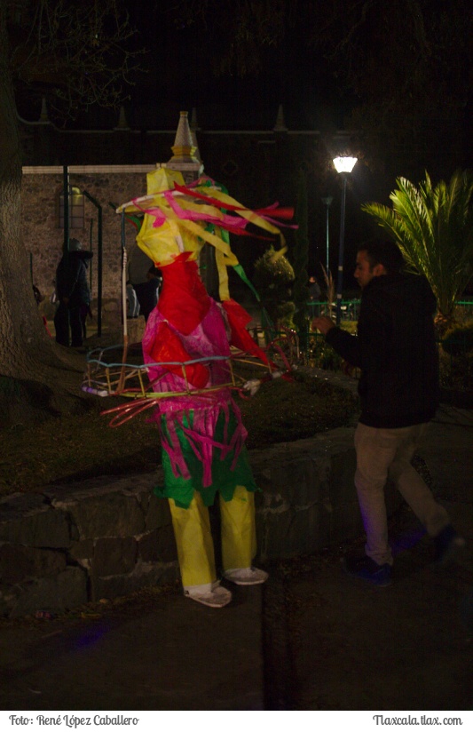 Camada Infantil del Huehue Mayor en el Remate de Carnaval Santa Ursula Zimatepec 2018 - Foto