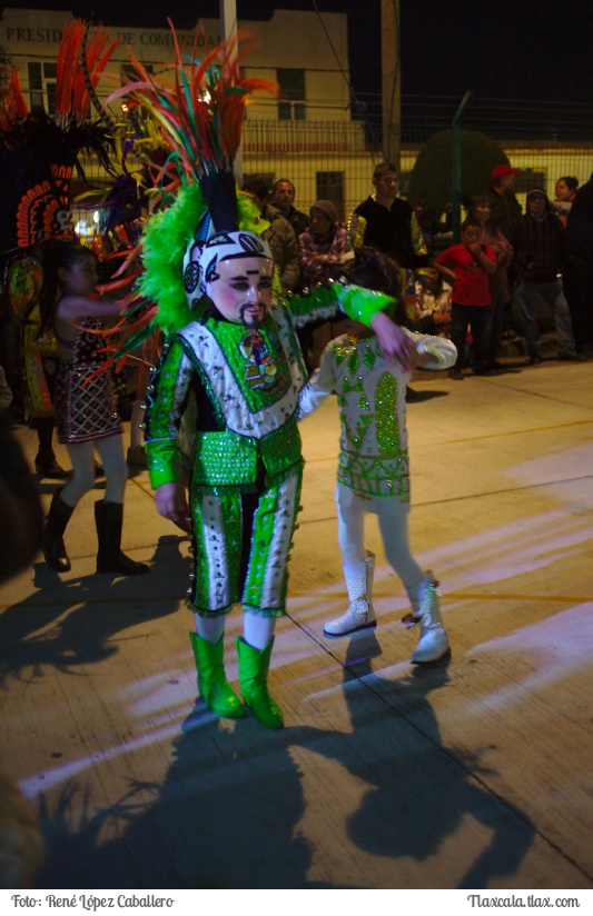 Camada Infantil del Huehue Mayor en el Remate de Carnaval Santa Ursula Zimatepec 2018 - Foto