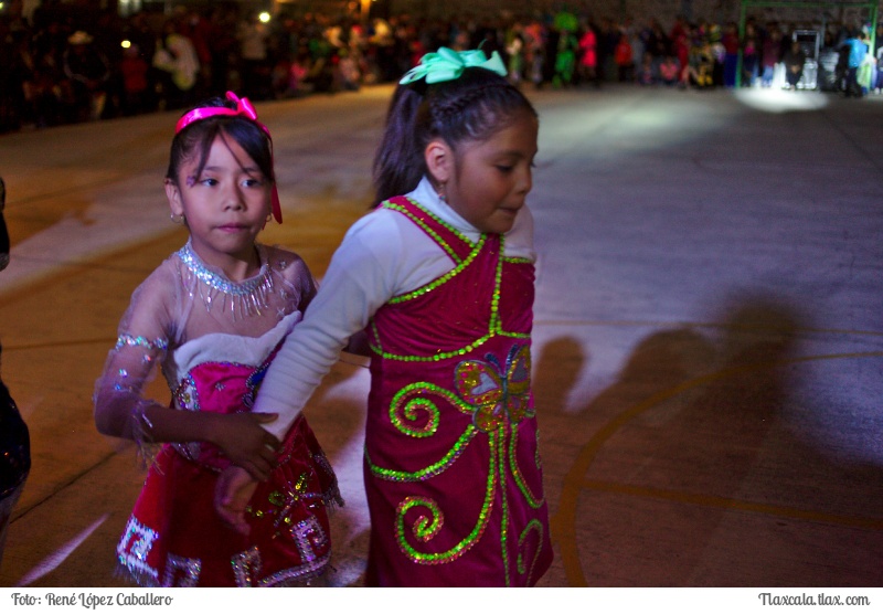 Camada Infantil del Huehue Mayor en el Remate de Carnaval Santa Ursula Zimatepec 2018 - Foto