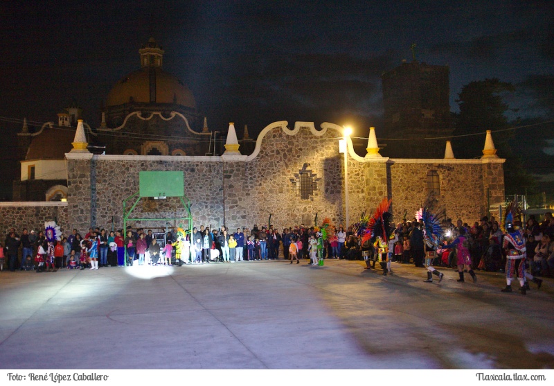 Camada Infantil del Huehue Mayor en el Remate de Carnaval Santa Ursula Zimatepec 2018 - Foto