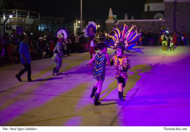 Camada Infantil del Huehue Mayor en el Remate de Carnaval Santa Ursula Zimatepec 2018 - Foto