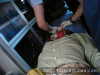 Atencion a rene lopez en ambulancia
